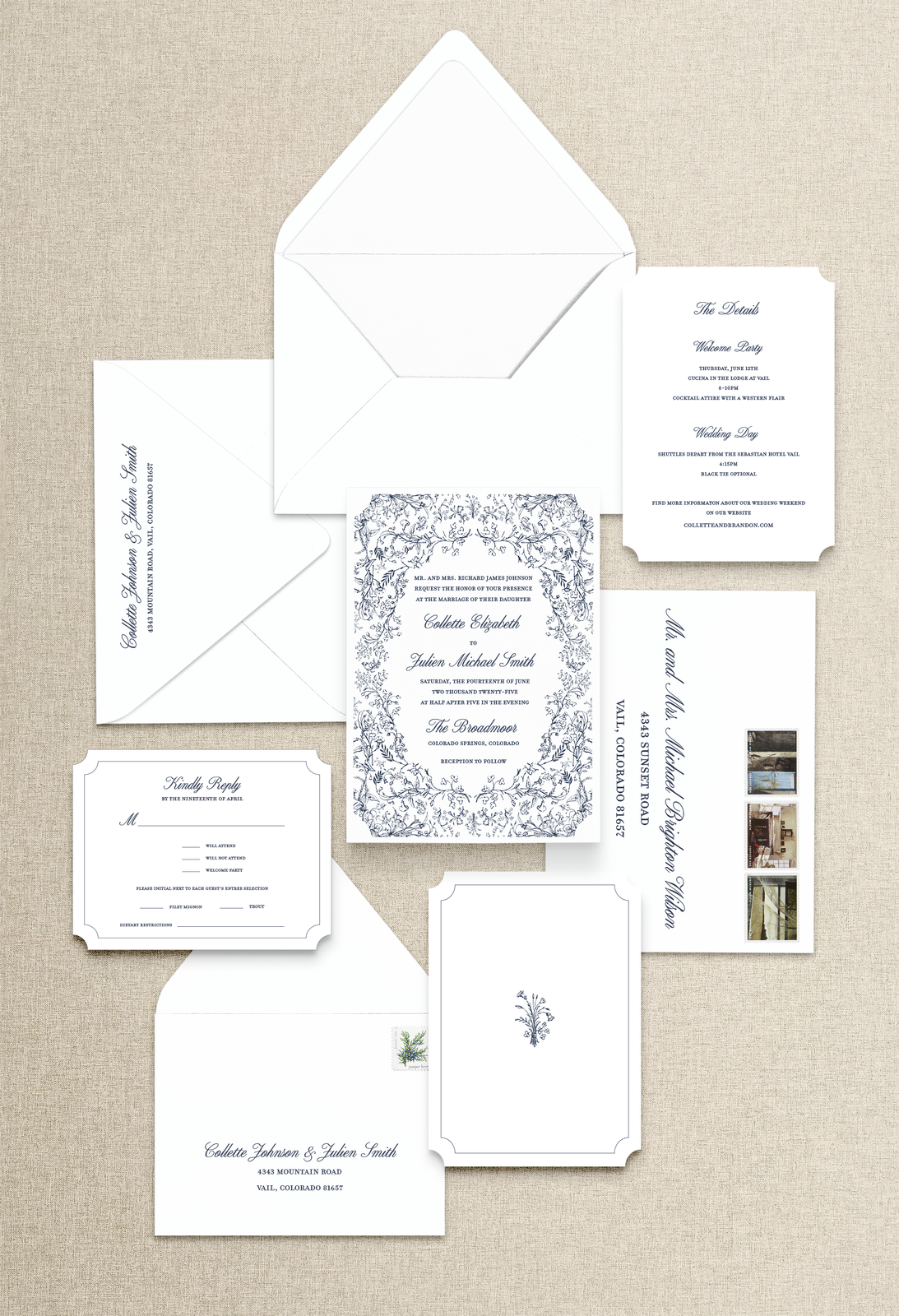 The Boxwood 5 Piece Suite