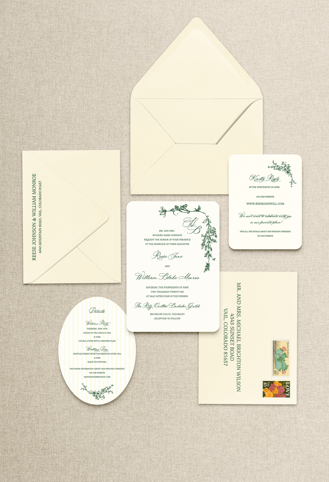 The Sweet Briar 4 Piece Suite